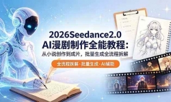 ��18537�ڣ�2026Seedance2.0 AI����ȫ�̳̣ܽ���С˵��������Ƭ����������ȫ���̲��