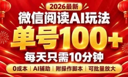 ��20996�ڣ�΢���Ķ�AI���淨������10���ӣ�����100+��0�ɱ��������Ŵ󣬸��ű�